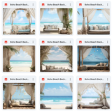 Ultimate Boho Beach Background Bundle