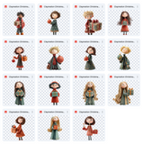 Claymation Kids Series: Christmas Kids Asset Pack