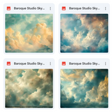 Baroque Studio Sky Background Bundle