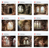 Ultimate Wild Rose Background Bundle