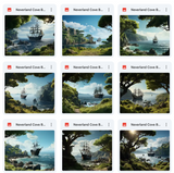 Ultimate Neverland Cove Background Bundle