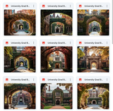 Ultimate University Grad Background Bundle