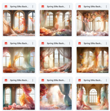Ultimate Spring Silks Background Bundle