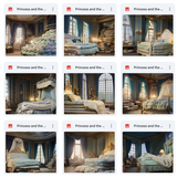 Ultimate Princess and the Pea Background Bundle