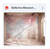 Ballerina Blossoms Background Bundle