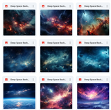 Ultimate Deep Space Background Bundle
