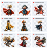 Claymation Kids Series: Superheroes Asset Pack
