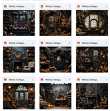 Ultimate Witchy Cottage Background Bundle