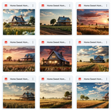 Ultimate Home Sweet Home Background Bundle