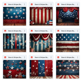 Ultimate Stars & Stripes Background Bundle