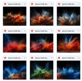 Ultimate Sports Chalk Studio Background Bundle