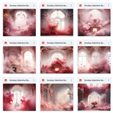 Ultimate Smokey Valentine Background Bundle