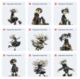 Claymation Kids Series: Little Ghouls Asset Pack