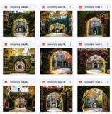 Ultimate University Grad Background Bundle