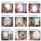 Ultimate Easter Studio Background Bundle