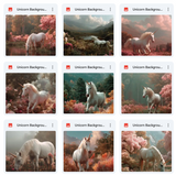 Ultimate Unicorn Background Bundle