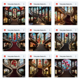 Ultimate Fairytale Stairs Background Bundle