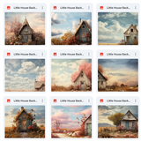 Ultimate Little House Background Bundle