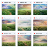 Ultimate Shamrock Path Background Bundle