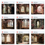 Ultimate Wild Rose Background Bundle