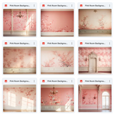 Ultimate Pink Room Background Bundle