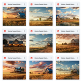 Ultimate Home Sweet Home Background Bundle