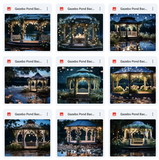 Ultimate Pond Gazebo Background Bundle