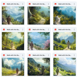 Ultimate Walk with Him Background Bundle