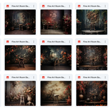 Ultimate Fine Art Room Background Bundle