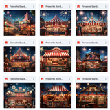 Ultimate Fireworks Stand Background Bundle