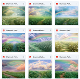 Ultimate Shamrock Path Background Bundle