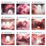 Ultimate Smokey Valentine Background Bundle