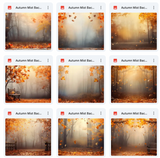 Ultimate Autumn Haze Background Bundle