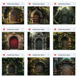 Ultimate Castle Door Background Bundle