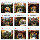Ultimate University Grad Background Bundle