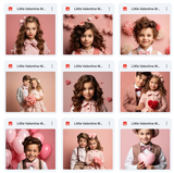 Little Valentine Fine Art Asset Pack