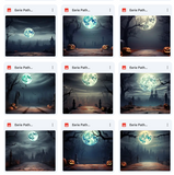 Ultimate Eerie Path Background Bundle