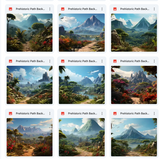 Ultimate Prehistoric Path Background Bundle