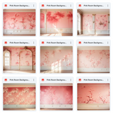 Ultimate Pink Room Background Bundle