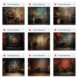 Ultimate Fine Art Room Background Bundle