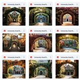 Ultimate University Grad Background Bundle