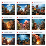 Claymation Kids Series: Superheroes Asset Pack