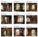 Ultimate Wild Rose Background Bundle