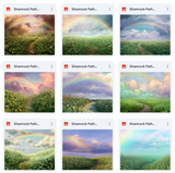 Ultimate Shamrock Path Background Bundle