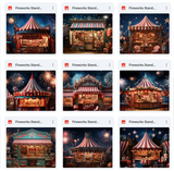Ultimate Fireworks Stand Background Bundle