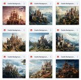 Ultimate Castle Background Bundle