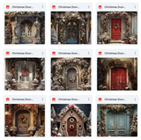 Ultimate Christmas Door Background Bundle