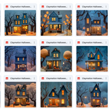 Claymation Kids Series: Trick or Treat Asset Pack