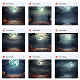 Ultimate Eerie Path Background Bundle