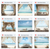 Ultimate Boho Beach Background Bundle